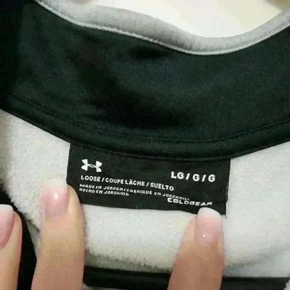 Under Armour Mens Half Zip Pullover Size Large - Picture 3 of 5